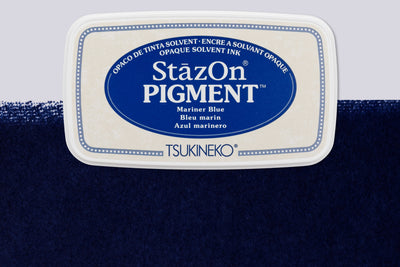 StazOn All-Surface Pigment Ink Pad, Mariner Blue