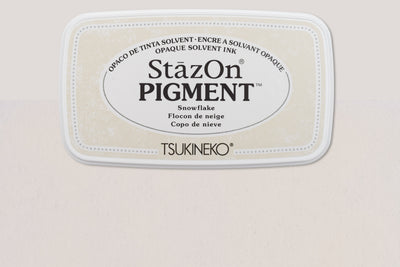 StazOn All-Surface Pigment Ink Pad, Snowflake White