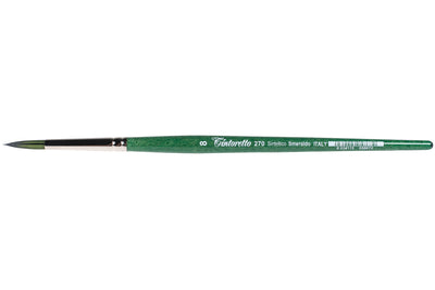 Emerald Synthetic Mixed Media Brushes