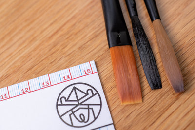 Tintoretto ⨉ Il Letterista Signature Lettering Brush Set