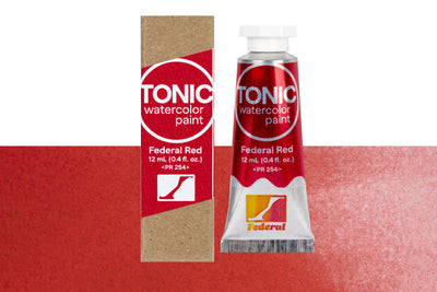 Tonic Watercolor, 12 mL Tube, #002 Federal Red