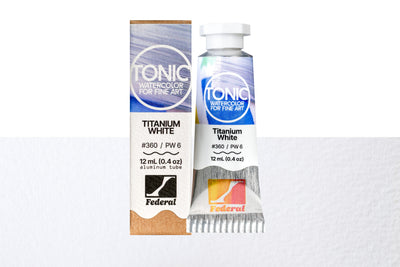 Tonic Watercolor, 12 mL Tube, #360 Titanium White