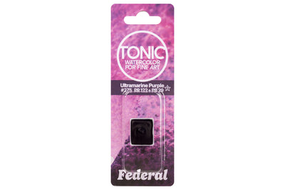 Tonic Watercolor Half Pans, #275 Ultramarine Purple