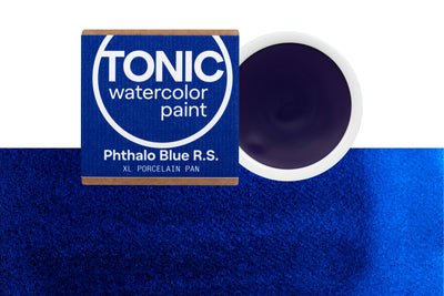 Tonic Watercolor, Porcelain Pan, #240 Phthalo Blue Reddish