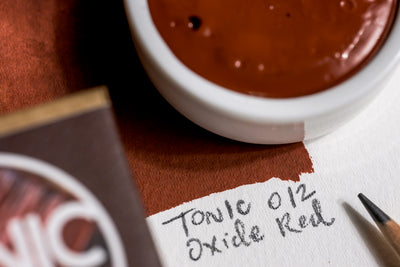 Tonic Watercolor, Porcelain Pan, #012 Oxide Red