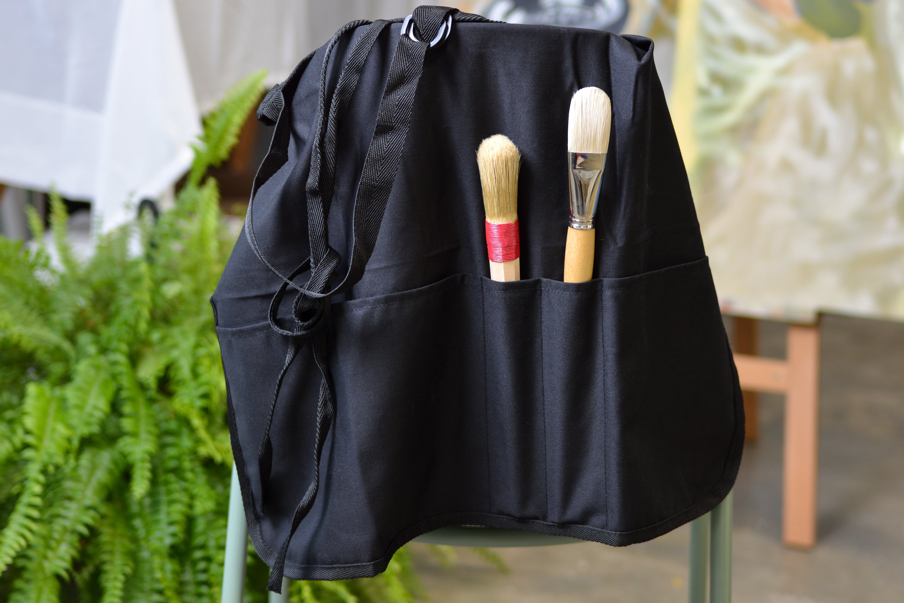 Black Canvas Apron