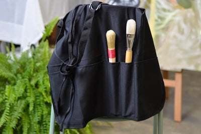 Black Canvas Apron