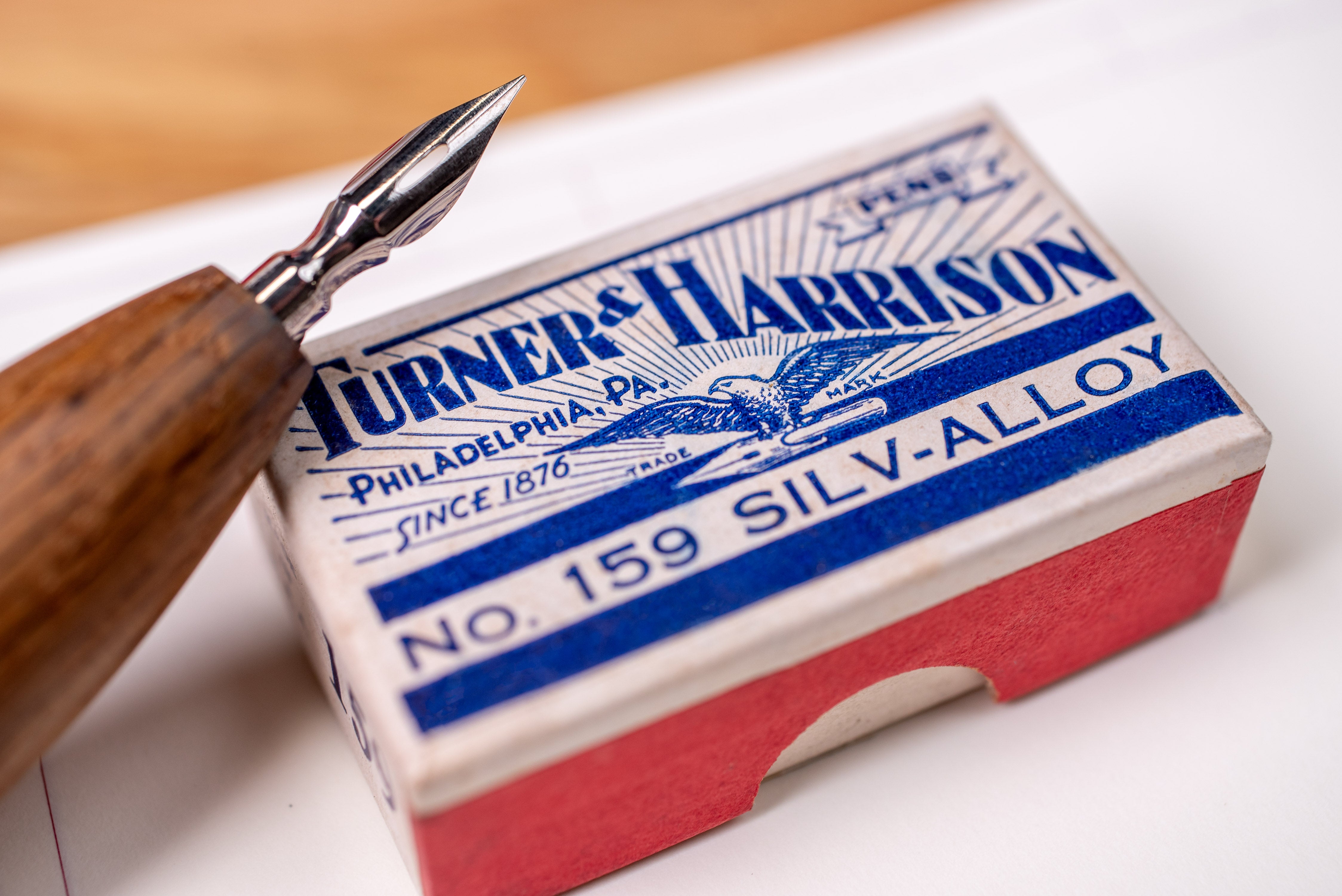 Turner & Harrison Vintage Writing Nibs, Set of 6