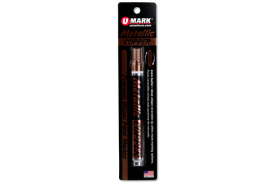U-Mark Premium Paint Marker, Metallic Copper