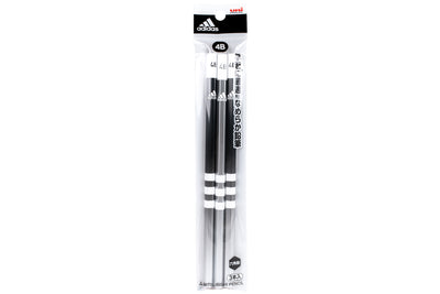 Mitsubishi ⨉ Adidas Pencils, 4B, Set of 3