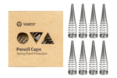 Spring Point Pencil Caps, Set of 8