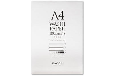 White Washi Paper, A4, 100 Sheets