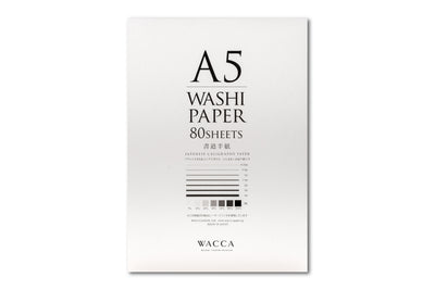 White Washi Paper, A5, 80 Sheets