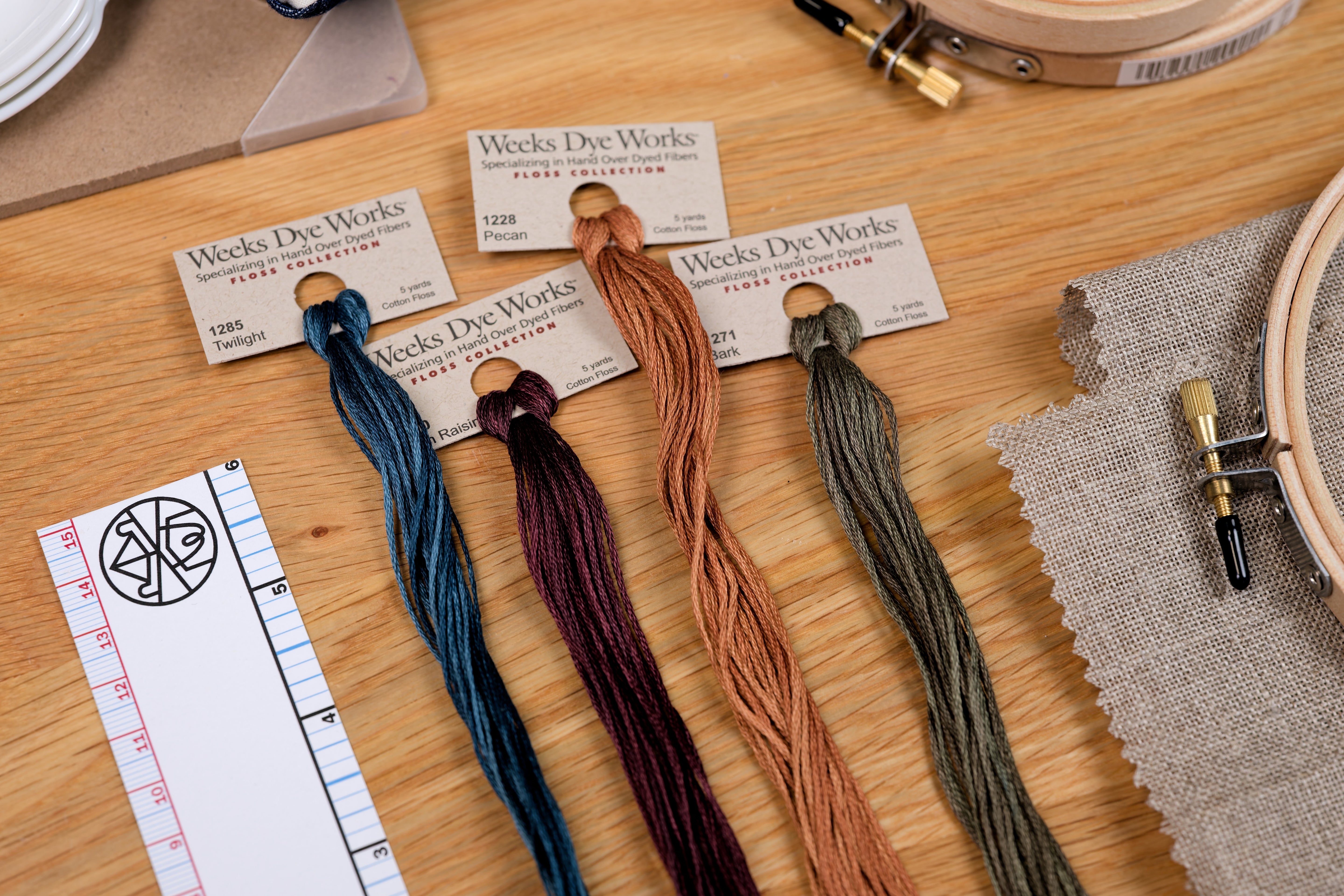 6-Strand Embroidery Floss, #1237 Swiss Chocolate