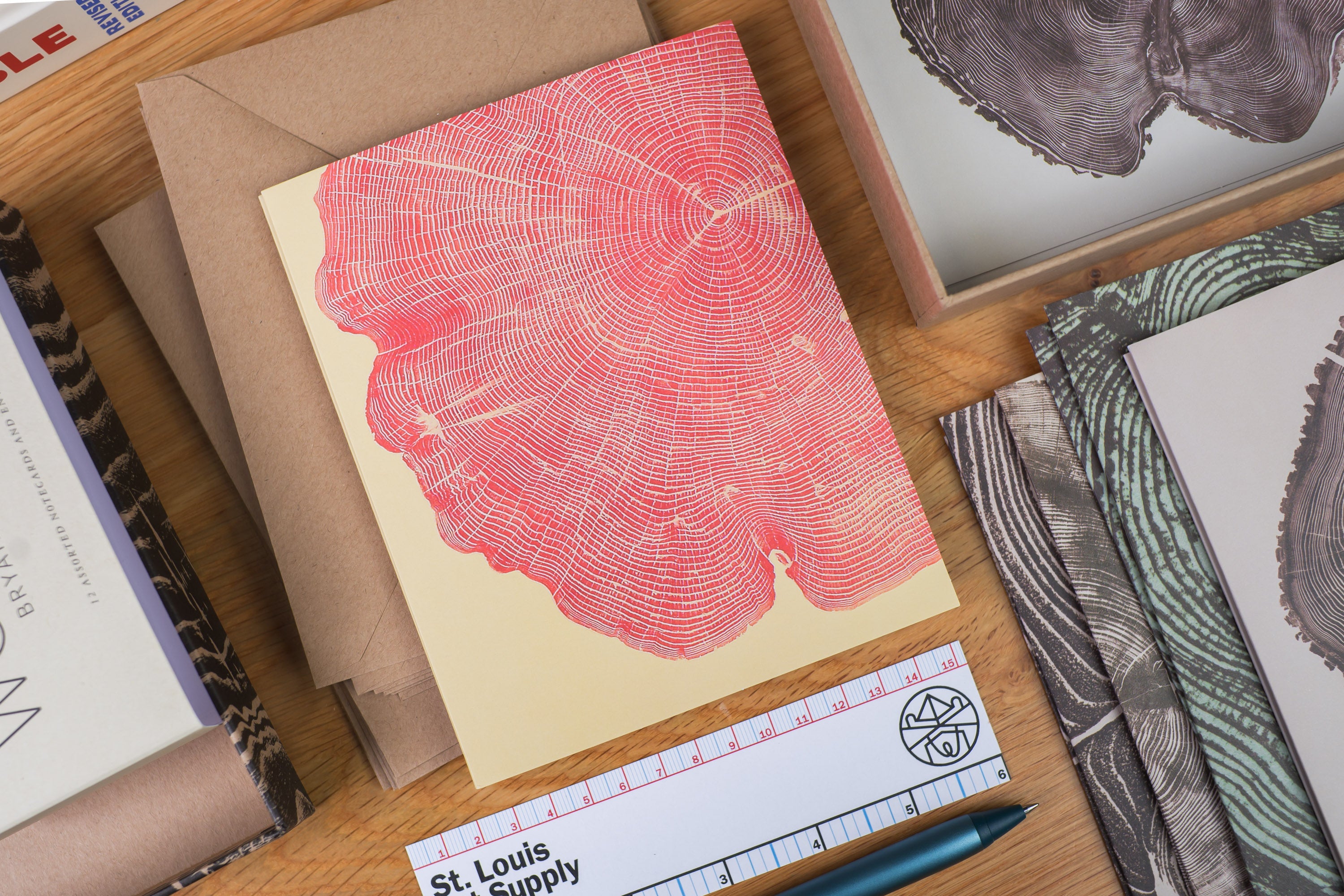 Woodcut Notecards