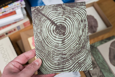 Woodcut Notecards
