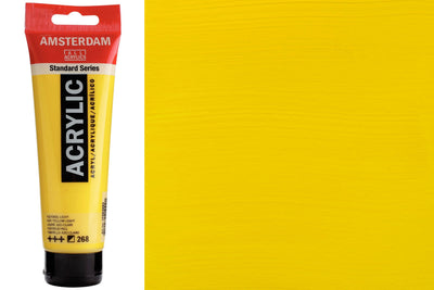 Amsterdam Standard Acrylic Colors, 120 mL, Azo Yellow Light