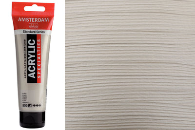 Amsterdam Standard Acrylic Colors, 120 mL, Metallic Silver