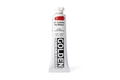 Golden Heavy Body Acrylics, Cadmium Red Medium