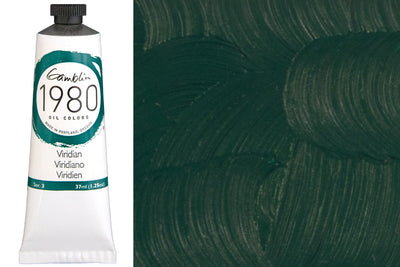Gamblin 1980 Oil Colors, Viridian