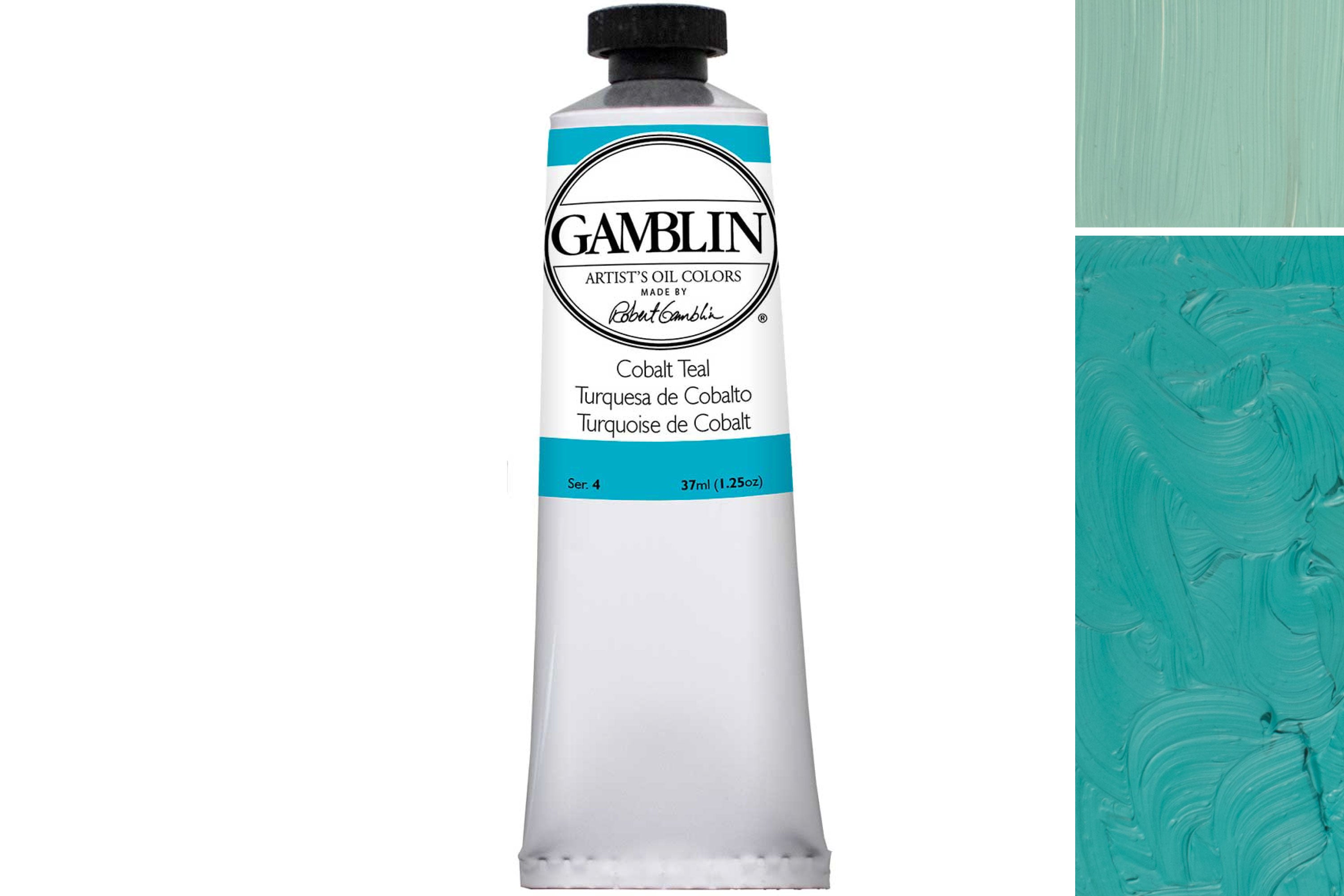 Gamblin Artist's Oil Colors, Cobalt Teal