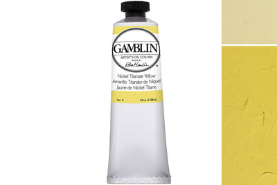 Gamblin Artist's Oil Colors, Nickel Titanate Yellow