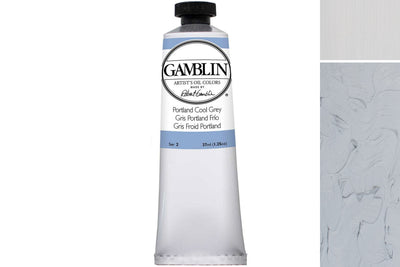 Gamblin Artist's Oil Colors, Portland Cool Grey