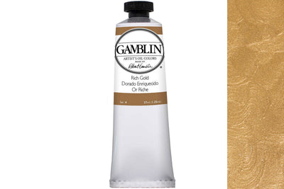 Gamblin Artist's Oil Colors, Rich Gold