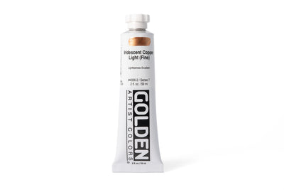 Golden Heavy Body Acrylics, Iridescent Copper Light (Fine), 2 oz. Tube