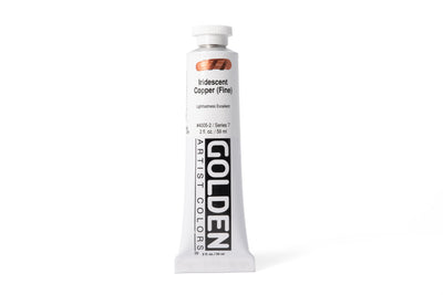 Golden Heavy Body Acrylics, Iridescent Copper (Fine), 2 oz. Tube