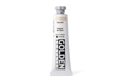 Golden Heavy Body Acrylics, Titan Buff