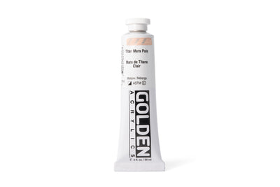Golden Heavy Body Acrylics, Titan Mars Pale, 2 oz. Tube