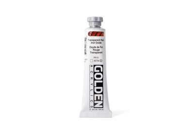 Golden Heavy Body Acrylics, Transparent Red Iron Oxide