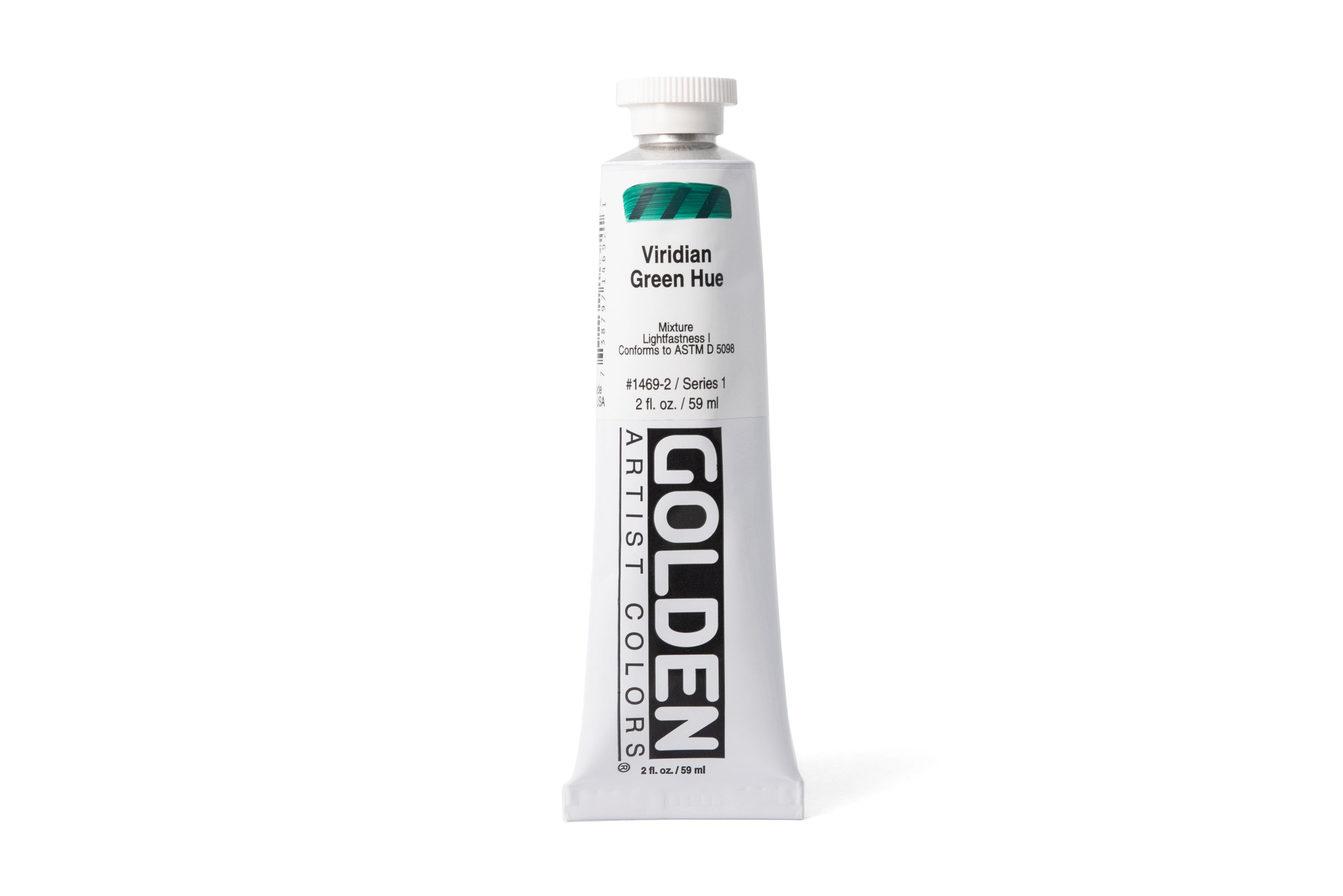 Golden Heavy Body Acrylics, Viridian Green Hue