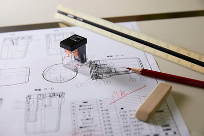 NJK - #531S Long Point Sharpener, Metallic Pink - St. Louis Art Supply
