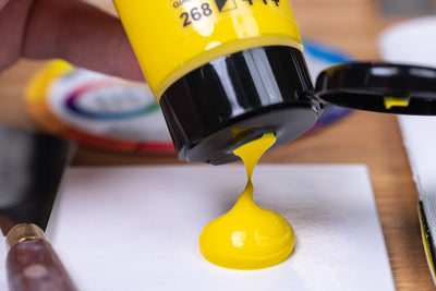 Amsterdam Standard Acrylic Colors, 120 mL, Nickel Titanium Yellow