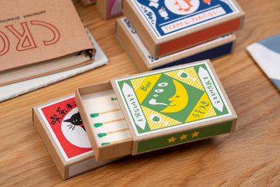Furukawa Paper Works - Matchbox Note Paper Set, Panda - St. Louis Art Supply