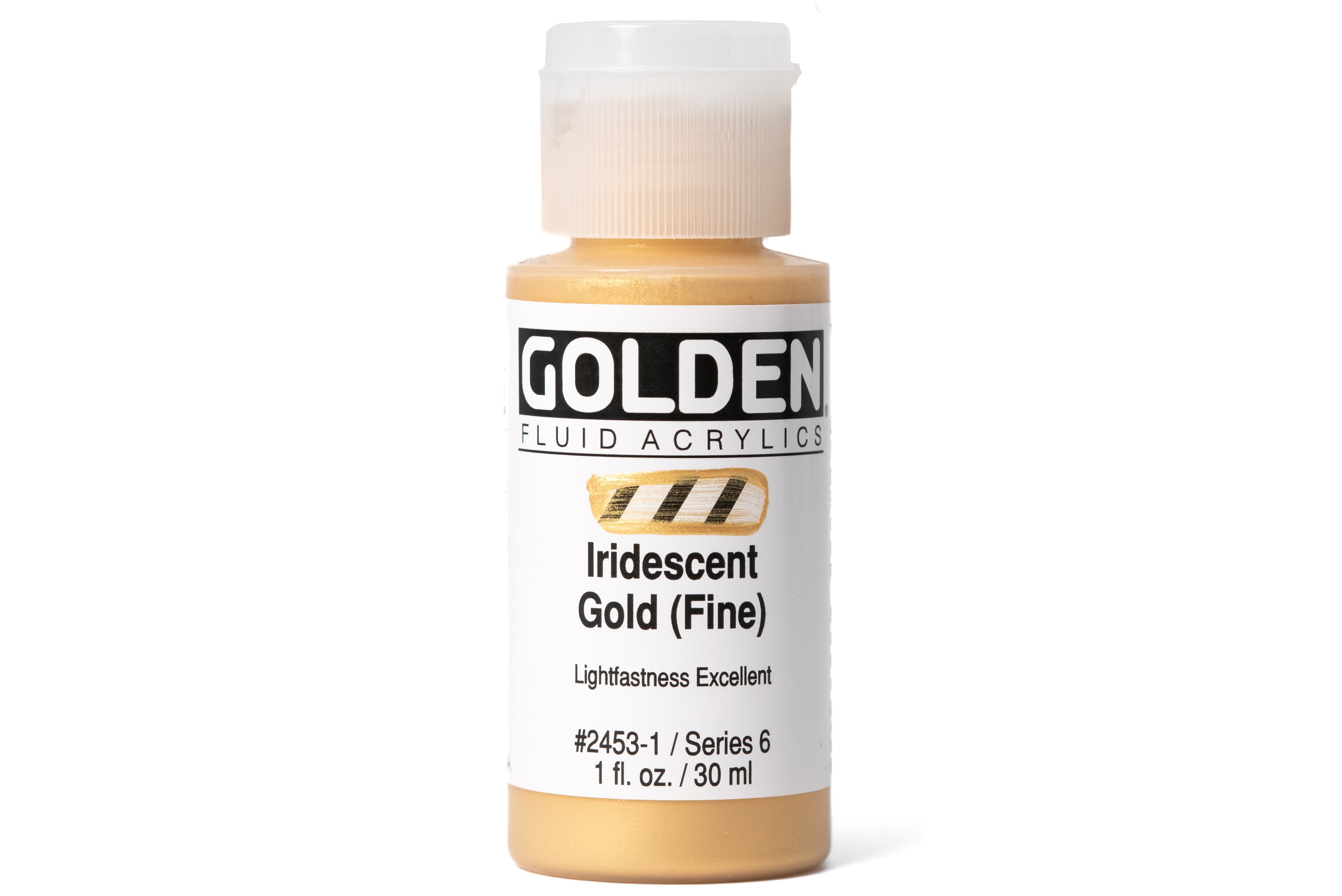 Golden - Golden Fluid Acrylics, Iridescent Gold (Fine) - St. Louis Art Supply