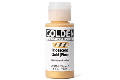 Golden - Golden Fluid Acrylics, Iridescent Gold (Fine) - St. Louis Art Supply