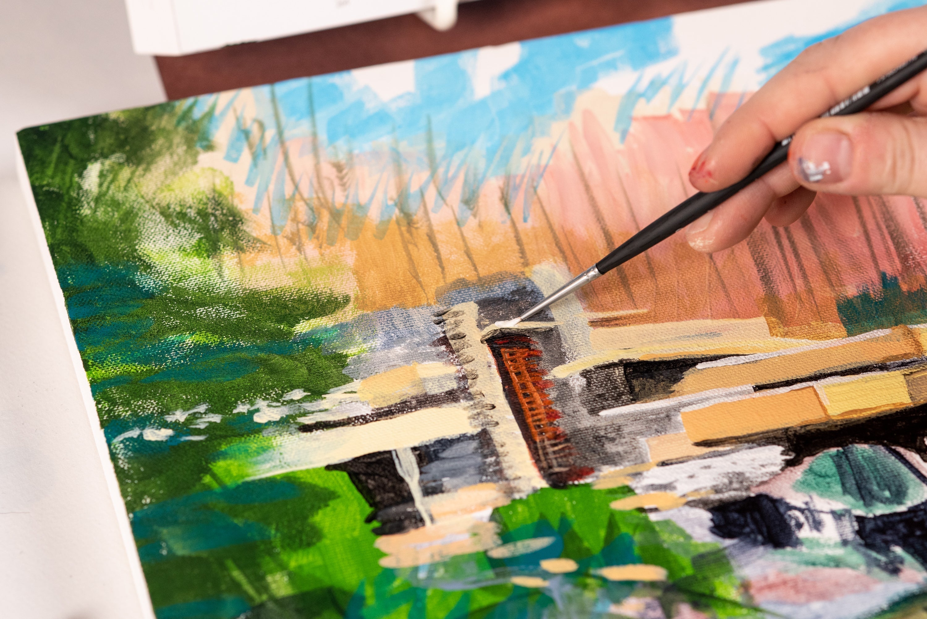 Golden - Golden Fluid Acrylics, Pyrrole Orange - St. Louis Art Supply