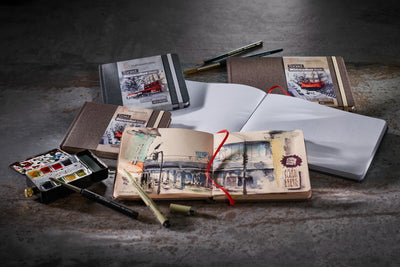 Hahnemühle - Toned Watercolor Book, Grey - St. Louis Art Supply