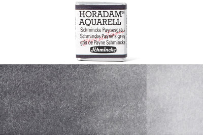 Schmincke - Horadam Watercolor Half Pan, #783 Schmincke Payne's Grey - St. Louis Art Supply