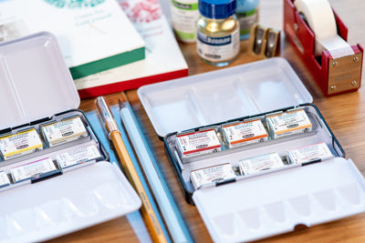 Schmincke - Horadam Watercolor Full Pan, #342 Vermilion Light - St. Louis Art Supply
