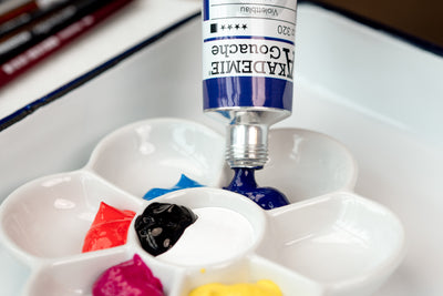 Schmincke - Küppers' Akademie Gouache, Jumbo Mixing Set of 8 - St. Louis Art Supply