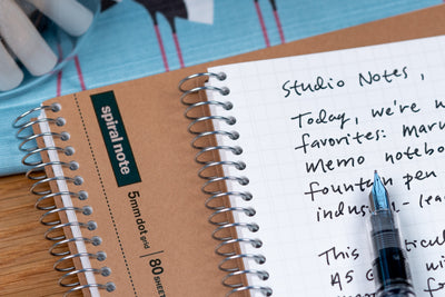 Maruman - Spiral Note 80, Ruled - St. Louis Art Supply