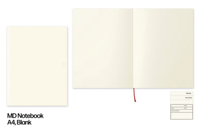 MD Notebook, A4 Blank