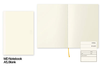 MD Notebook, A5 Blank