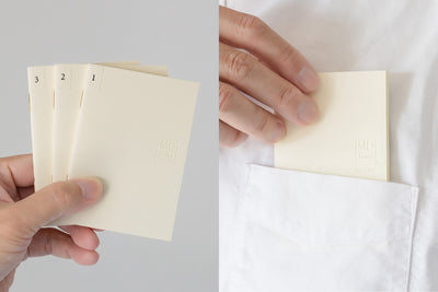 MD Notebook Light, A7 Blank, Set of 3