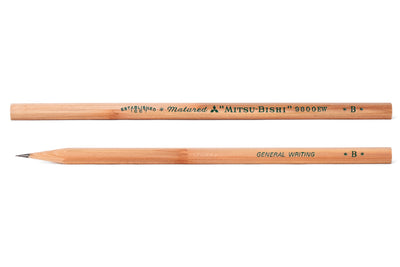 Mitsubishi Pencil Co. - Mitsubishi 9800EW Recycled Pencil, B, Set of 12 - St. Louis Art Supply