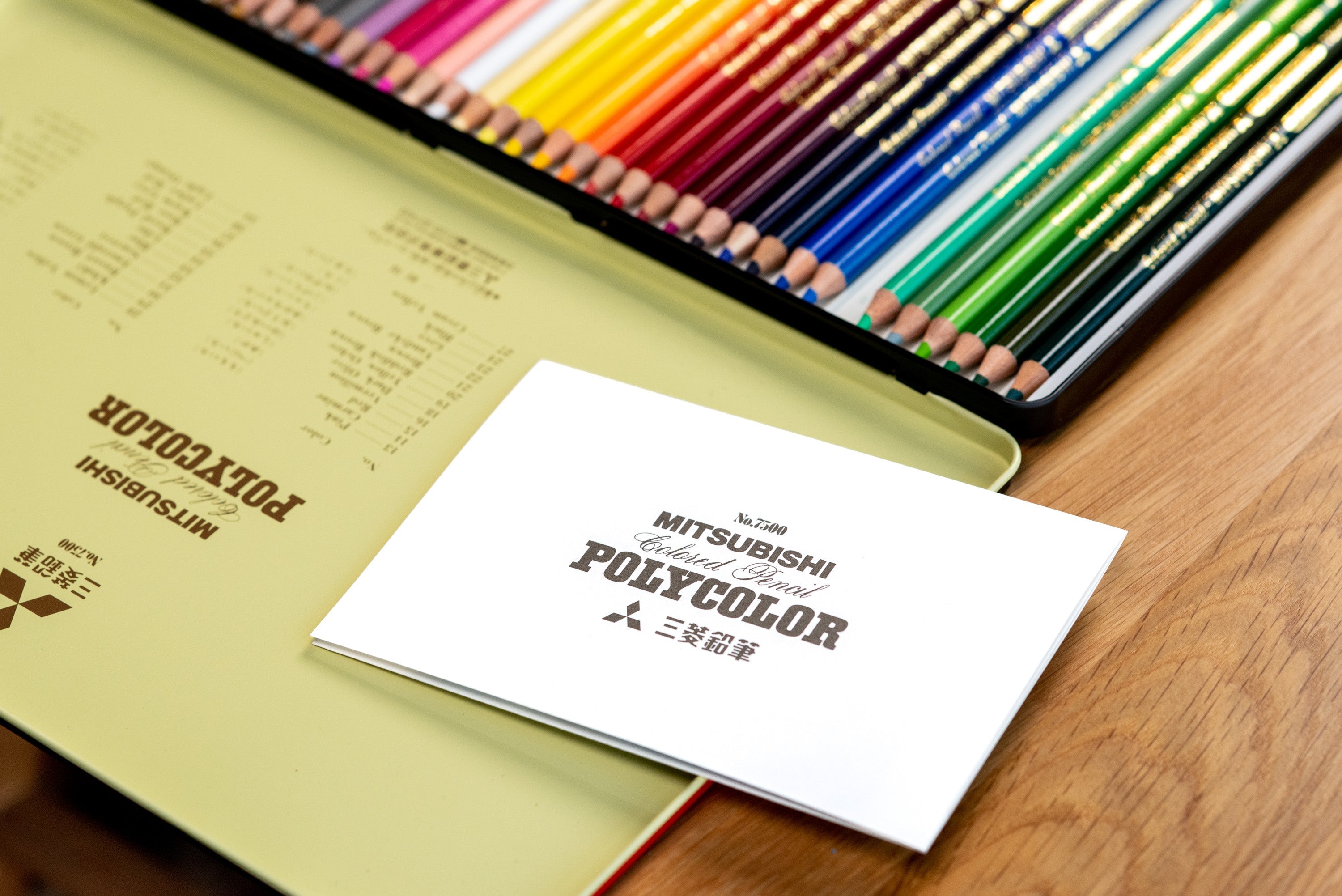 Mitsubishi Pencil Co. - Polycolor Colored Pencils, Set of 36 - St. Louis Art Supply